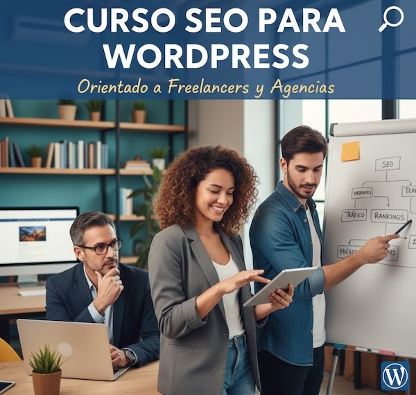 Curso SEO para WordPress orientado a freelancers y agencias
