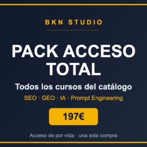 Pack Acceso Total — Todos los cursos